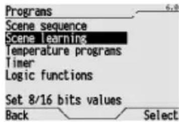 Gewiss GW12789VT - LEARNING A SCENE - 1