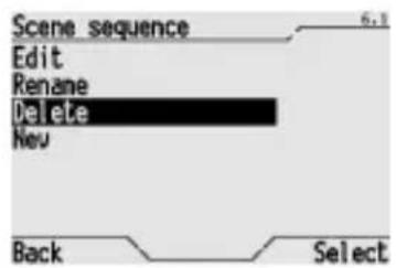 Gewiss GW12789VT - CANCELLING A SCENE SEQUENCE - 2