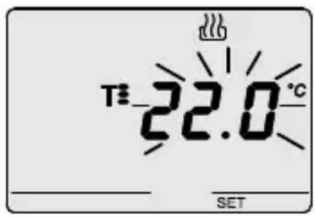 Gewiss GW14703 - Einstellung Sollwert T2 - 1