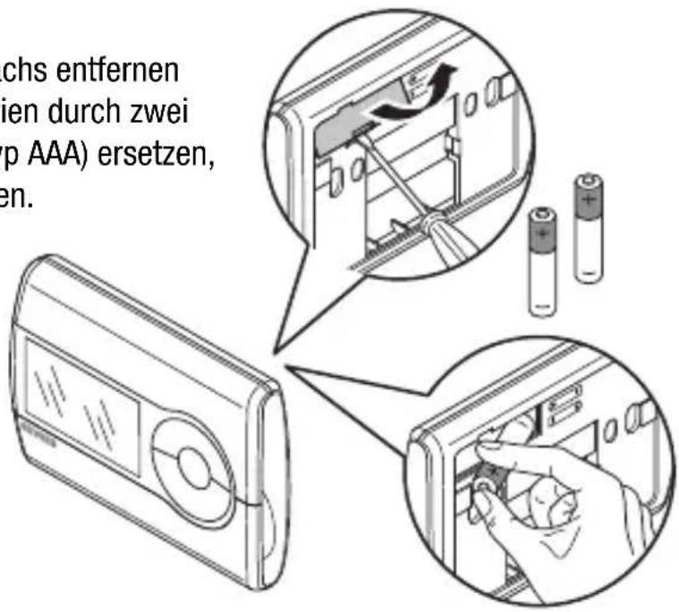 Gewiss GW14761 - Batteriewechsel - 3