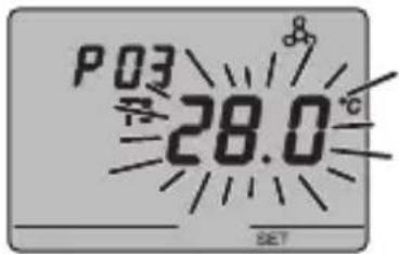 Gewiss GW14763 - P03chauff-Programmation du Set-point (chauffage) - 1