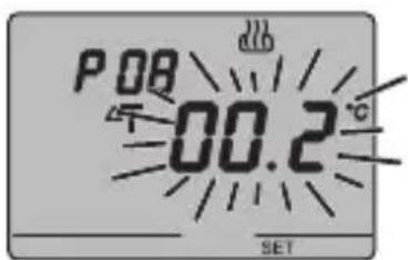 Gewiss GW14763 - P07 - Programmation de la valeur du différentiel de réglage PWM - 1