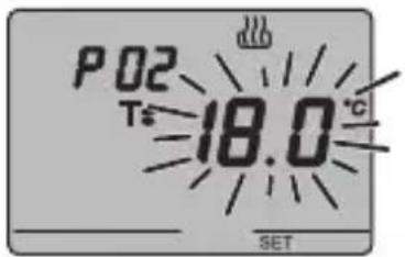Gewiss GW14763 - P01 cond - Impostazione Set Point (condizionamento) - 1