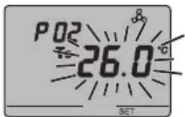 Gewiss GW14763 - P02chauff - Programmation du Set-point T= (chauffage) - 1