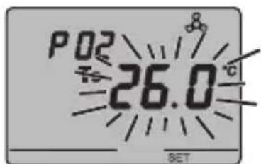 Gewiss GW14763 - P02risc - Impostazione Set Point (scaldamento) - 1