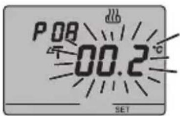 Gewiss GW14763 - P07 - Einstellung Differenzwert der Regelung PWM - 1