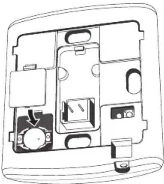Gewiss GW14763 - Replacing the battery - 3