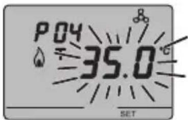 Gewiss GW14763 - P04risc - Impostazione valore temperatura antigelo - 1