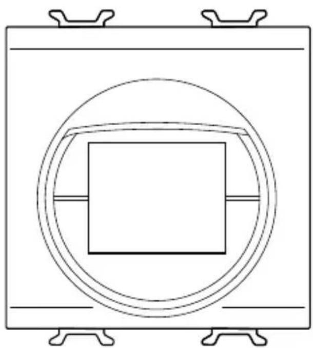 Gewiss GW14770 - Vue frontale - 1