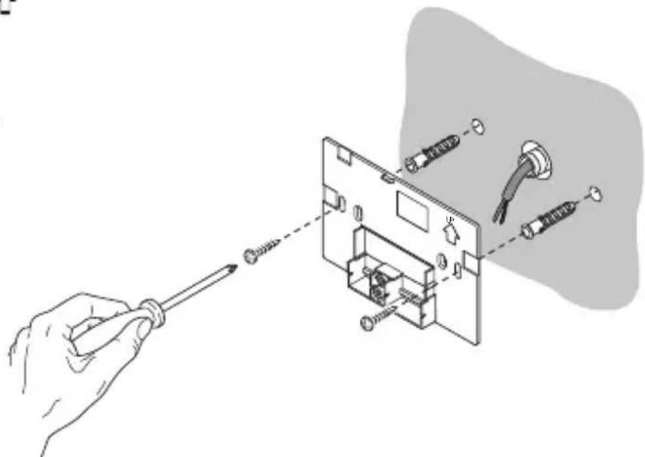 Gewiss GW14791 - Montage de la base de support - 1
