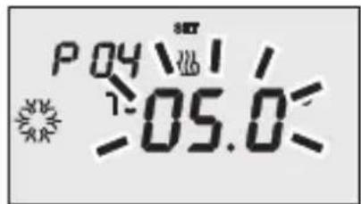 Gewiss GW14791 - P03acond - Configuración Set Point (acondicionamento) - 1