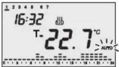 Gewiss GW14791 - Kurzzeitiges Übersteuern der Temperatur - 1
