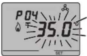 Gewiss GW14793 - P04heat - Set frostprotect temperature value - 1