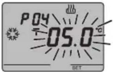 Gewiss GW14793 - P03cond - Set Point (air conditioning) setting - 1