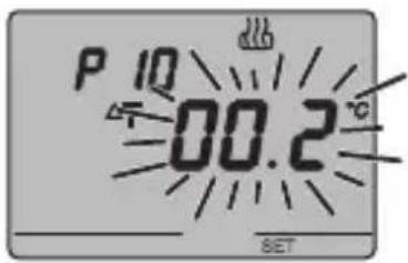 Gewiss GW14793 - P09 - Programmation du différentiel de réglage pour le contrôle à 2 points - 1