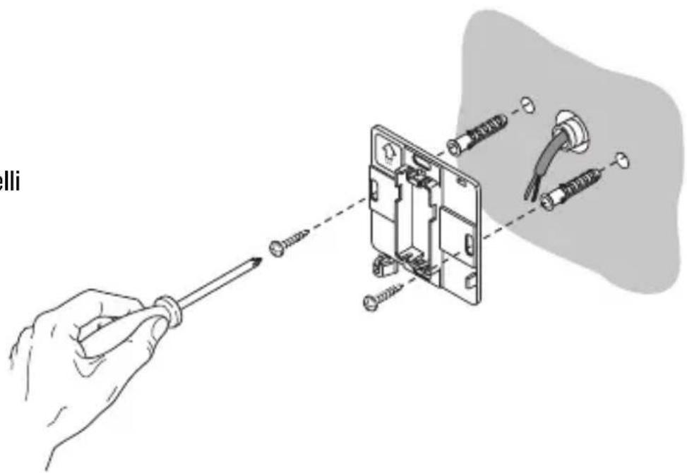 Gewiss GW14793 - Montaggio della base di supporto - 1