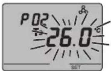 Gewiss GW14793 - P01heat - Set Point setting (heating) - 3