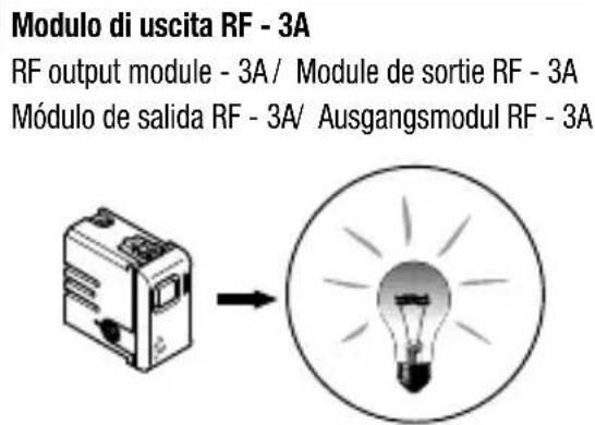 Gewiss GW14841 - Cronotermostato RF de pared programa diario-semanal - 2