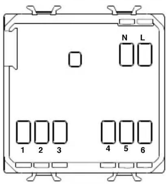 Gewiss GW20827 - Terminal description - 1