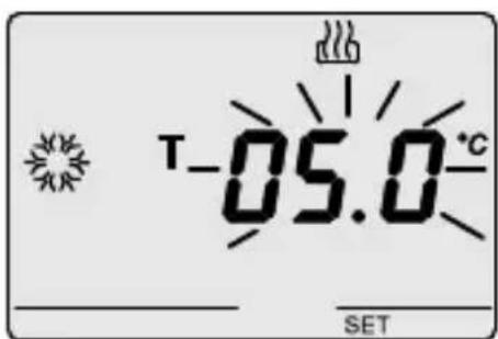 Gewiss GW21827 - Programmation du set-point T3 - 1