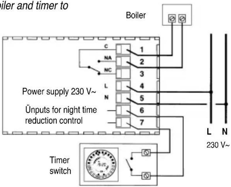 Gewiss GW21852 - Remote selection of "Comfort" or "Reduced" temperature - 2