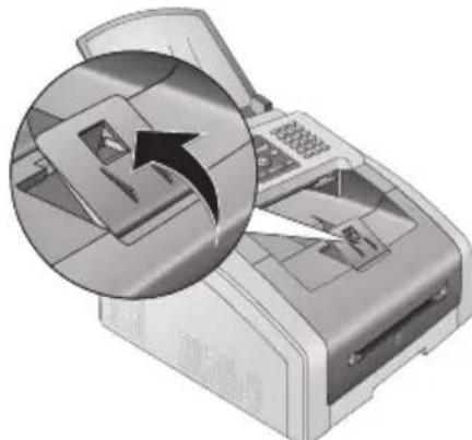 PHILIPS Laserfax LPF5135 - Ne pas utiliser l'arrêt papier avec du papier format légal - 2