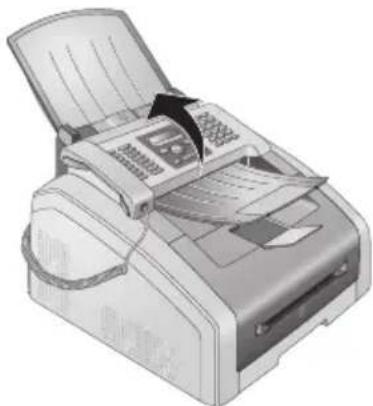 PHILIPS Laserfax LPF5135 - Nettoyer le scanner et l'introduction de documents - 1