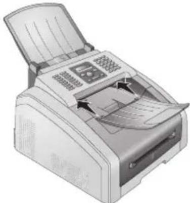 PHILIPS Laserfax LPF5135 - Monter le plateau de sortie des documents - 1