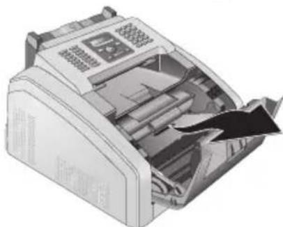 PHILIPS Laserfax LPF5135 - Bords sur le couvercle de l'appareil! - 2