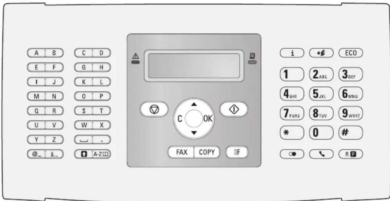 PHILIPS LaserFax LPF5125 - Panneau avec écran - 1