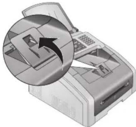 PHILIPS LaserFax LPF5125 - Ne pas utiliser l'arrêt papier avec du papier format légal - 2