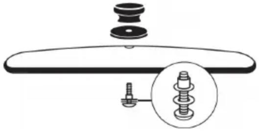 Focus Electrics 6111 - Assemblage du Bouton sur le Couvercle: - 1
