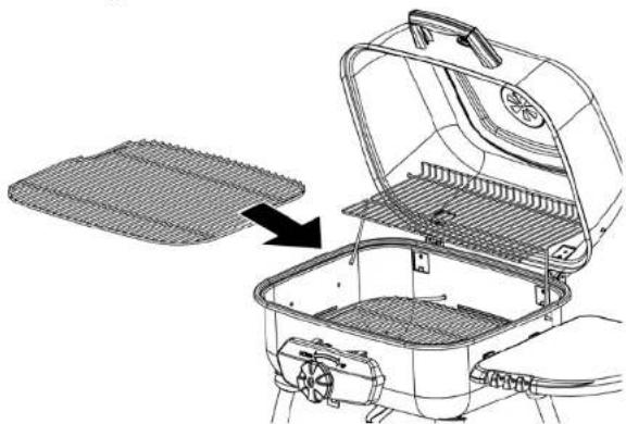 Blue Rhino CBC1232SP - Placez la grille de cuisson - 1