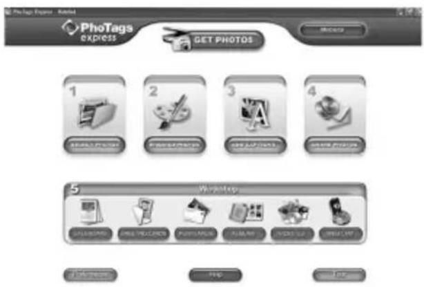 LEXIBOOK DJ040SP - Downloading using "PhotoTags Express" - 1