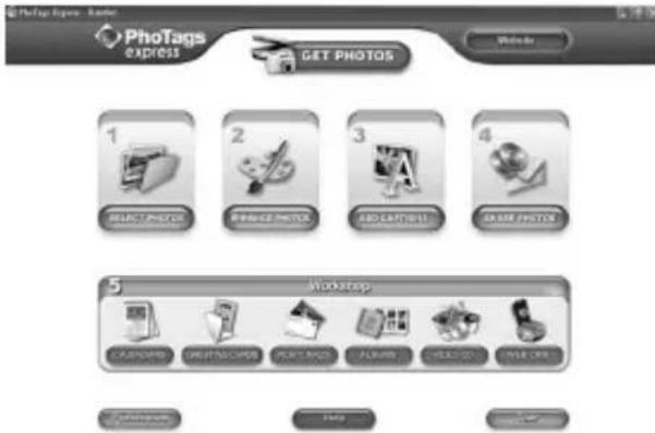 LEXIBOOK DJ050SP - Transferencia de archivos utilizando 'PhoTags Express' - 1