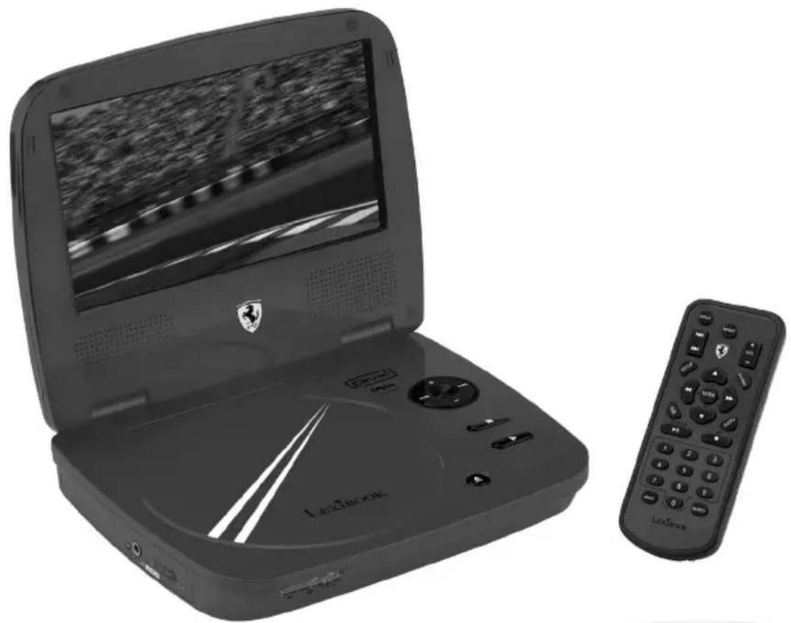 LEXIBOOK DVDP1FE - LECTEUR DVD PORTABLE PORTABLE DVD PLAYER - 1