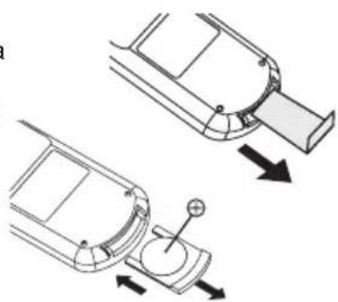 LEXIBOOK DVDP1FE - Colocacao das pilhas - 1