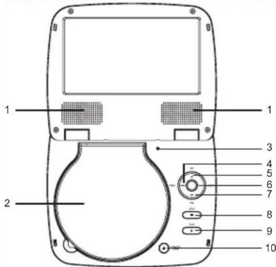 LEXIBOOK DVDP1FE - Descripción del reproductor de DVD portátil - 1