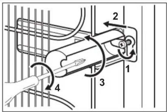 ELECTROLUX EUF2042AOX - Distančnika na hrbtni strani - 1
