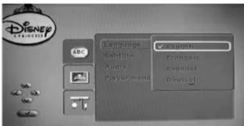 LEXIBOOK DVDP2DP - CONFIGURación DE IDIOMA - 1