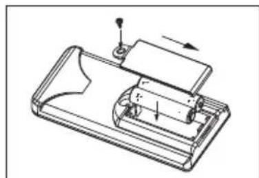 LEXIBOOK DVDP2DP - BATTERY INSTALLATION - 1