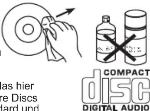 las hier re Discs ard und COMPACT disc DIGITAL AUDIO