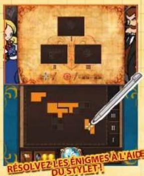 Konami Doctor Lautrec and the Forgotten Knights (Nintendo 3DS) - Faites face à de nombreuses épreuves afin de couver les treasure animatus - 1