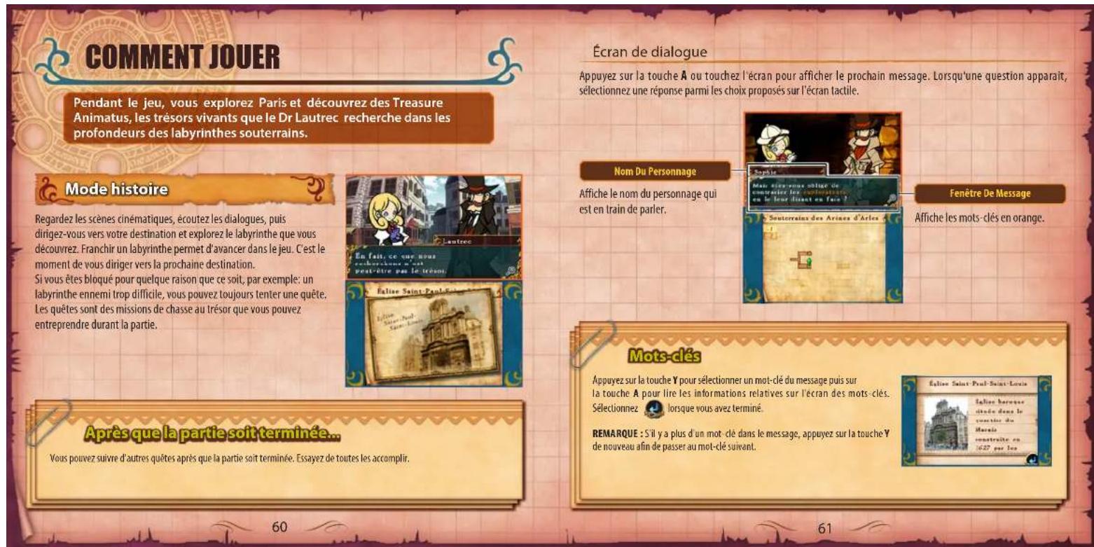 Konami Doctor Lautrec and the Forgotten Knights (Nintendo 3DS) - Faites face à de nombreuses épreuves afin de couver les treasure animatus - 6