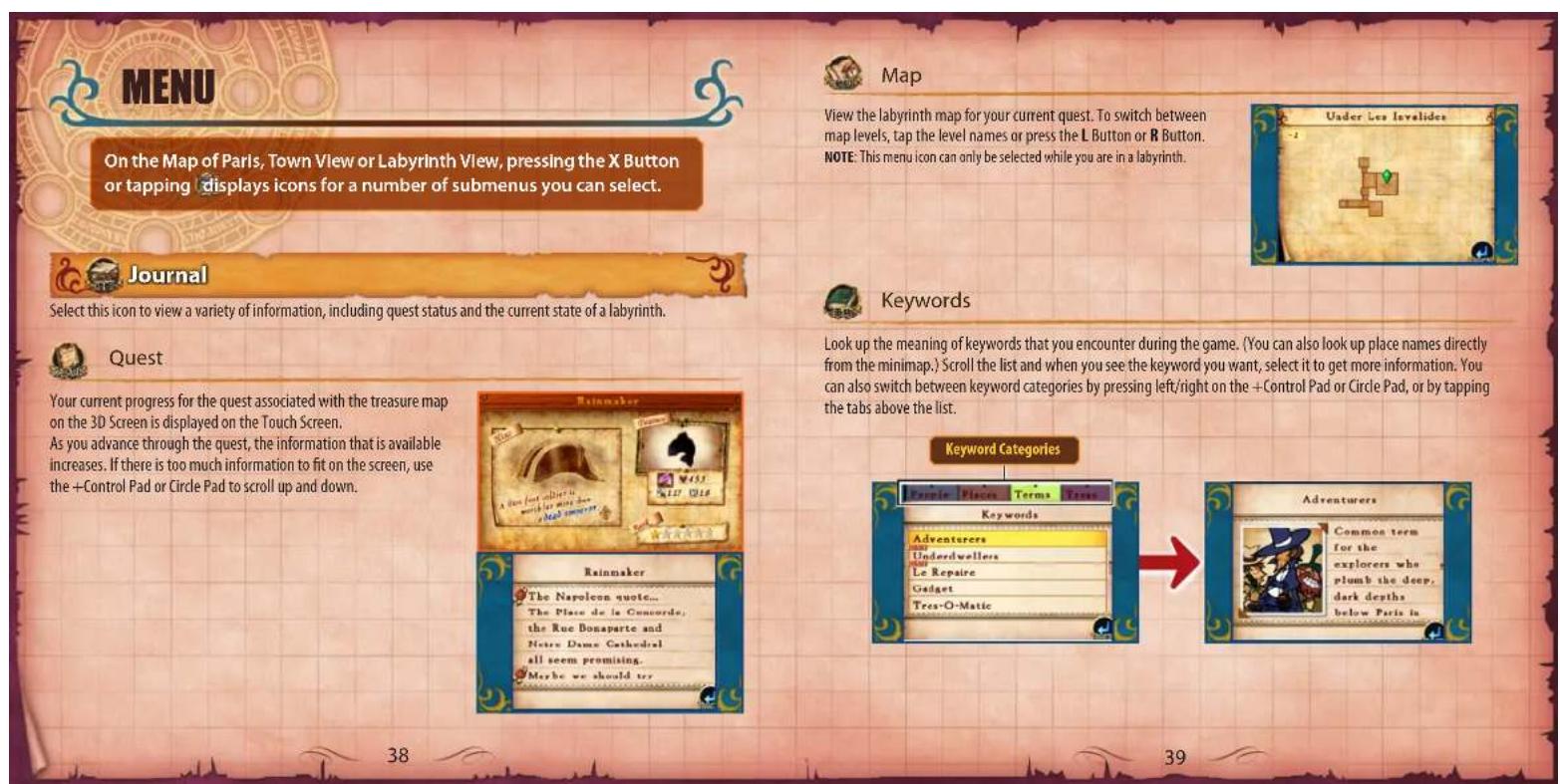 Konami Doctor Lautrec and the Forgotten Knights (Nintendo 3DS) - RESTORING AND REVIVING SPIRITS - 2