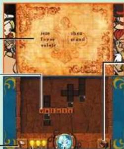 Konami Doctor Lautrec and the Forgotten Knights (Nintendo 3DS) - Boton "Give Up" - 1