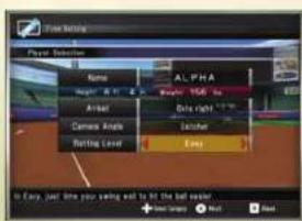 Konami The Cages: Pro Style Batting Practice (Wii) - CHANGING THE BATTING LEVEL - 1