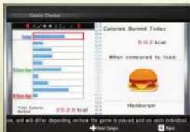 Konami The Cages: Pro Style Batting Practice (Wii) - COMPTEUR DE CALORIES - 1