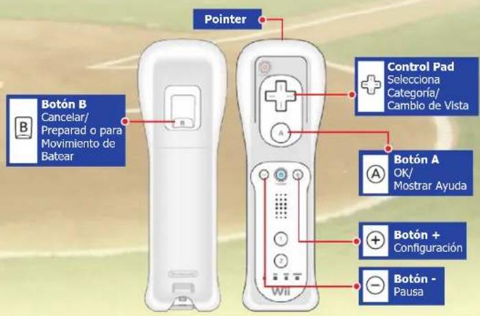 Konami The Cages: Pro Style Batting Practice (Wii) - CONTROLS - 1