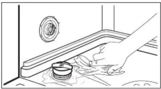 ELECTROLUX ESF6510LOX - Umplerea rezervorului pentru sare - 2
